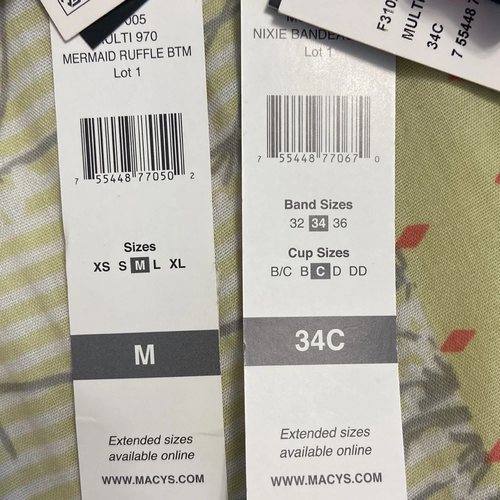 Brand New With Tags Bikini Set from Macy’s Sundazed Collection - Picture 8 of 8